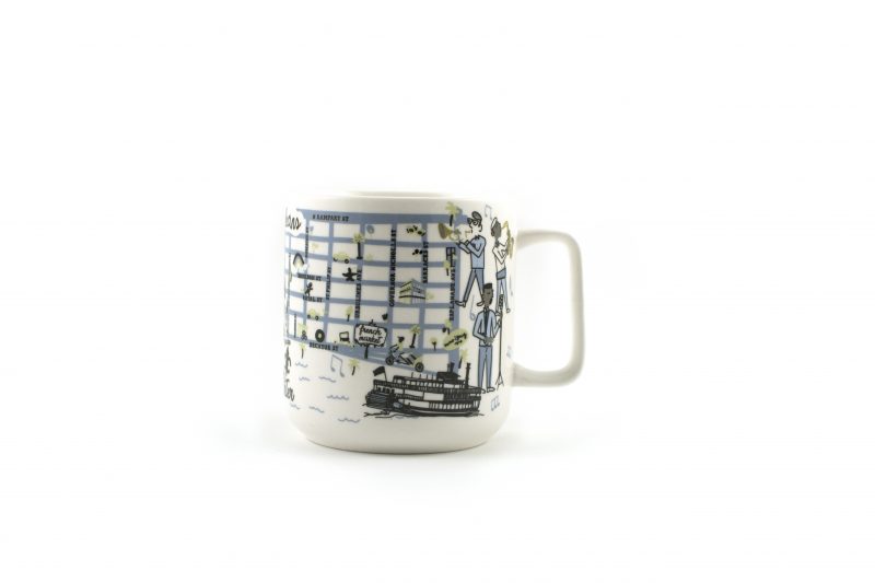 Mug - French Quarter Map - Image 3