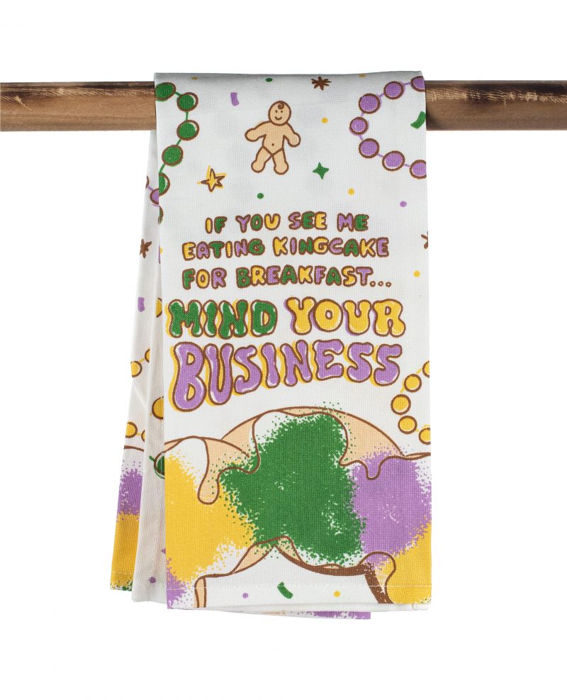 Kitchen Towel - If You See Me Eating King Cake