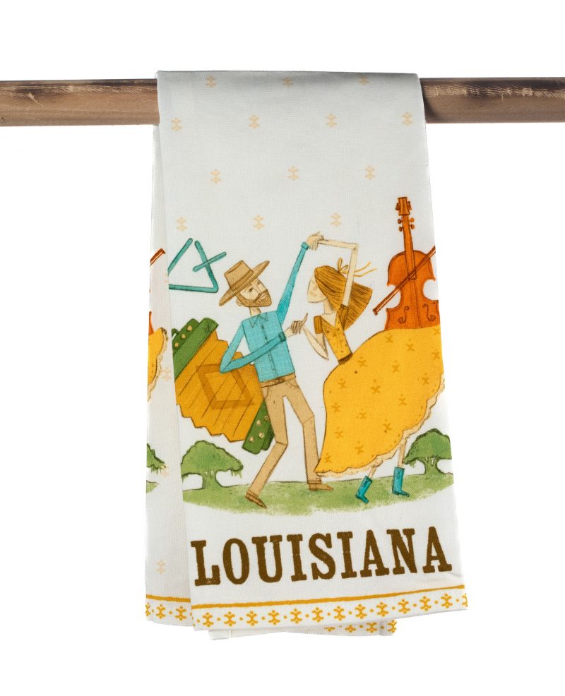 Kitchen Towel - Vintage Louisiana