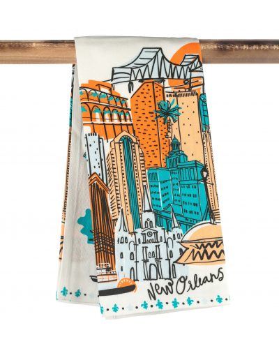 Kitchen Towel - New Orleans Buildings