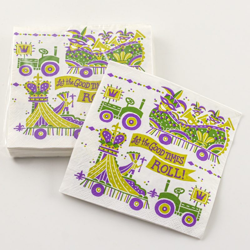 Cocktail Napkins - Let the Good Times Roll