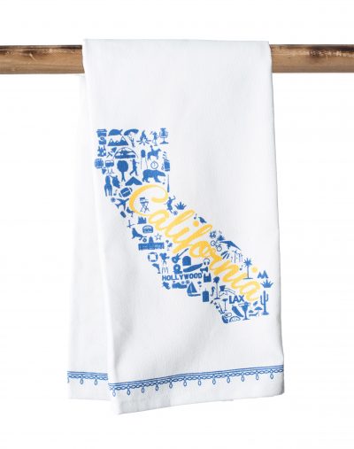 Kitchen Towel - California Symbols