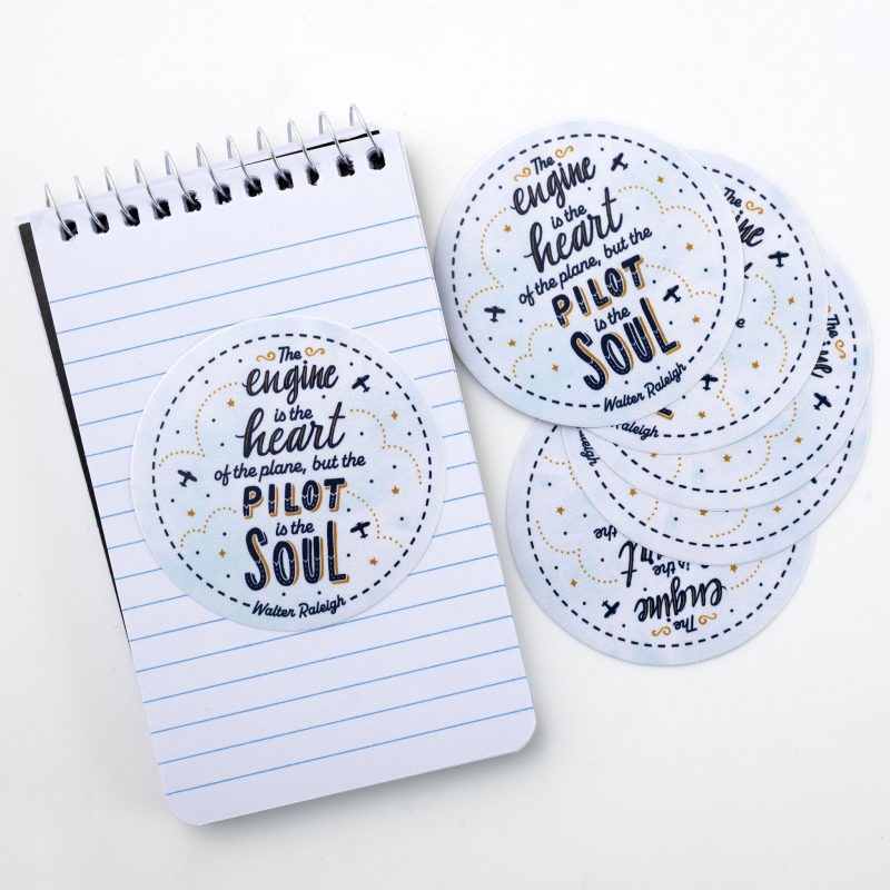 Sticker - Pilot is the Soul