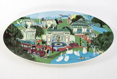 Oval Platter - City Park