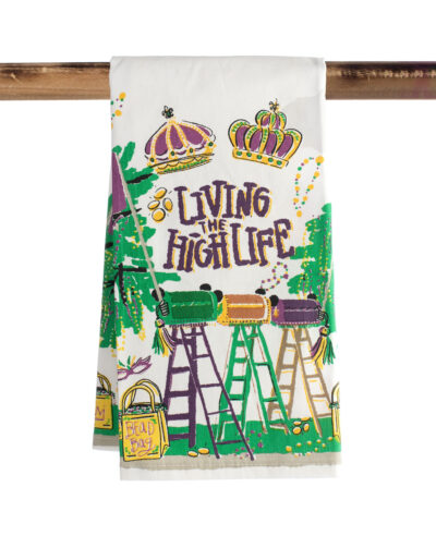 Kitchen Towel - Living the High Life