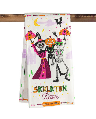 Kitchen Towel - Skeleton Krewe
