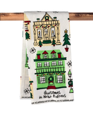 Kitchen Towel - Christmas in New Orleans