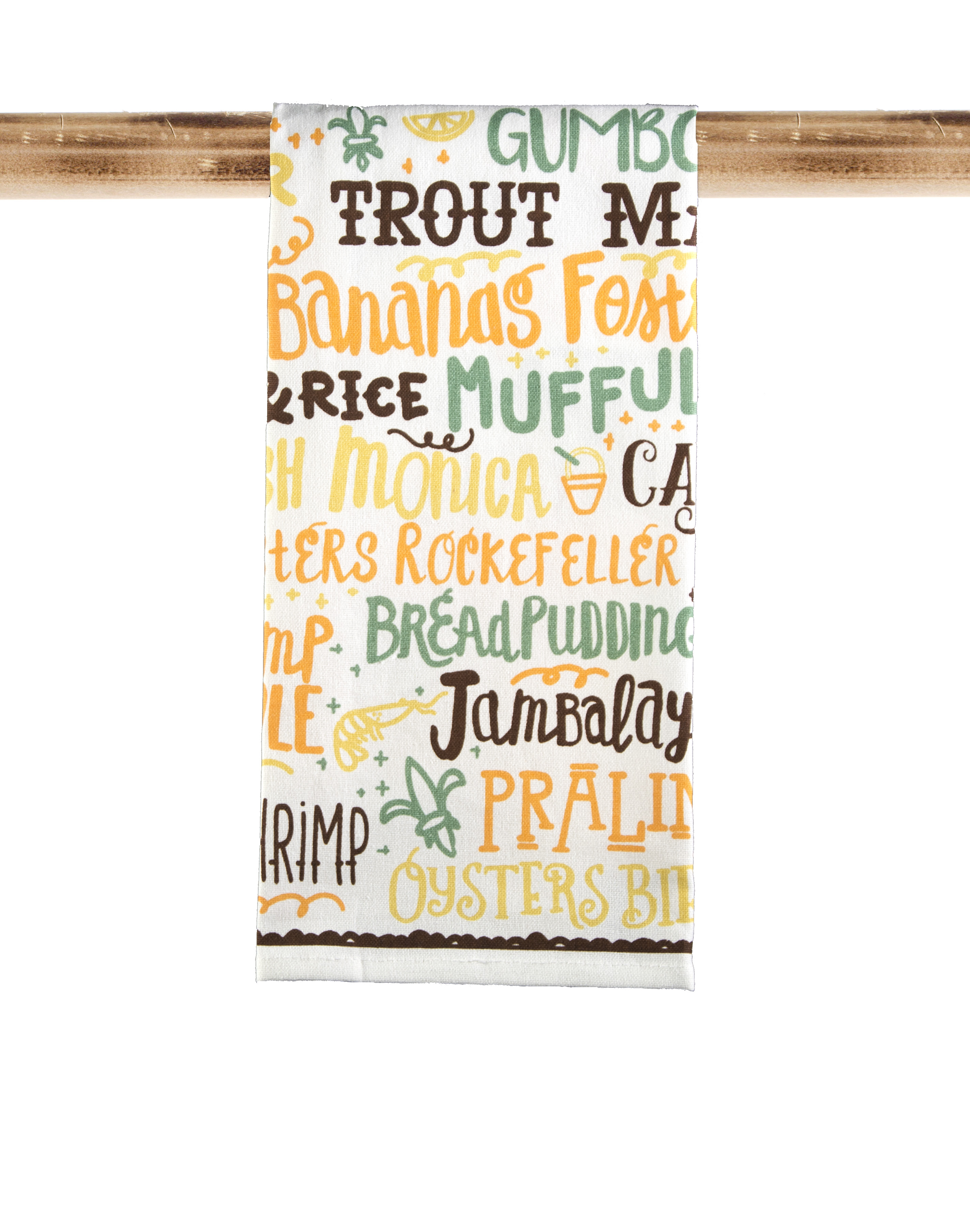 Food Words Kitchen Towel The Parish Line
