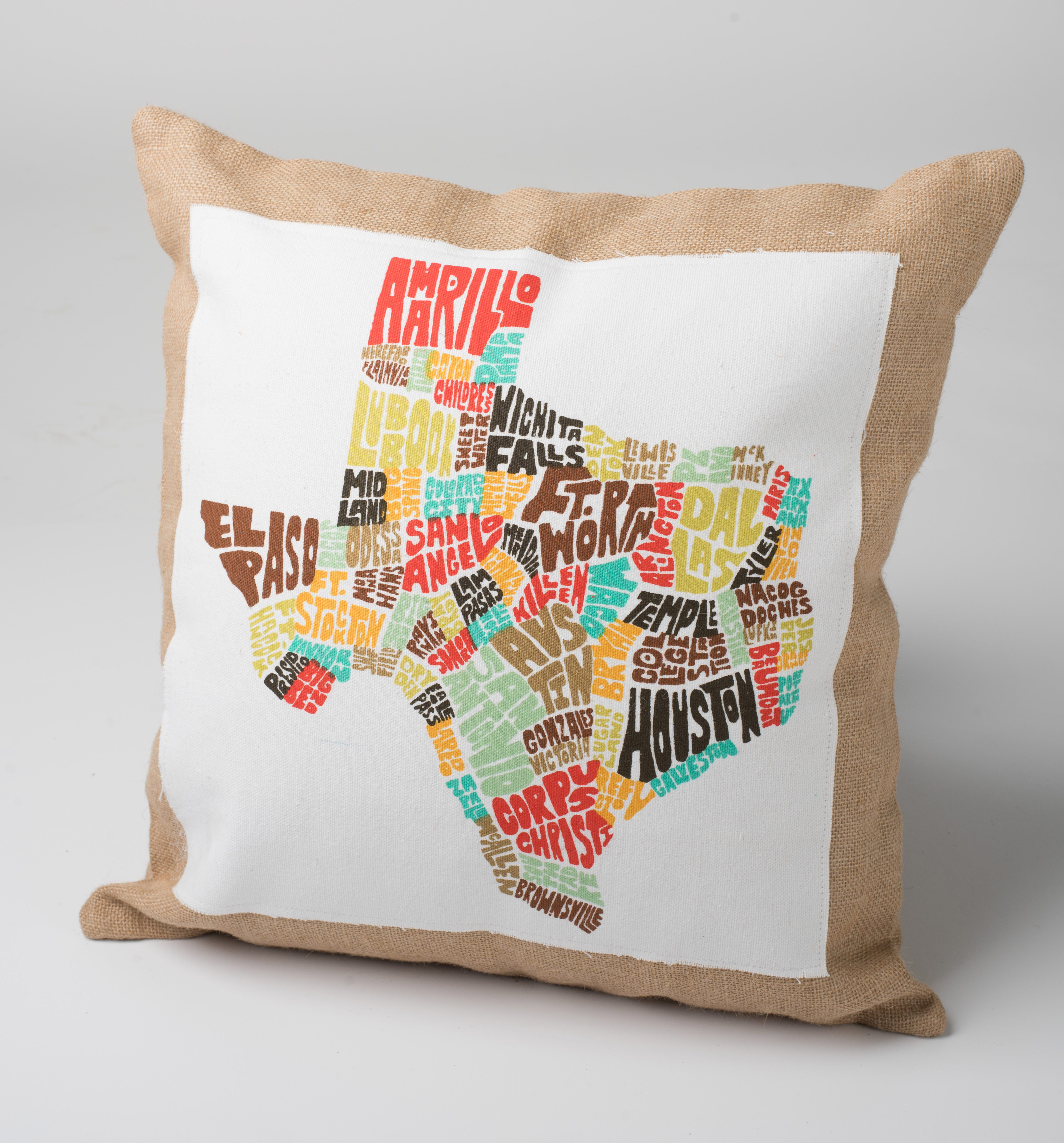 Texas Pillow The Parish Line