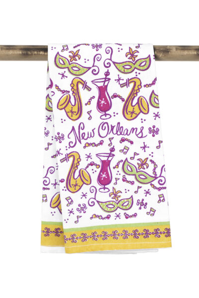 New Orleans Icons Kitchen Towel
