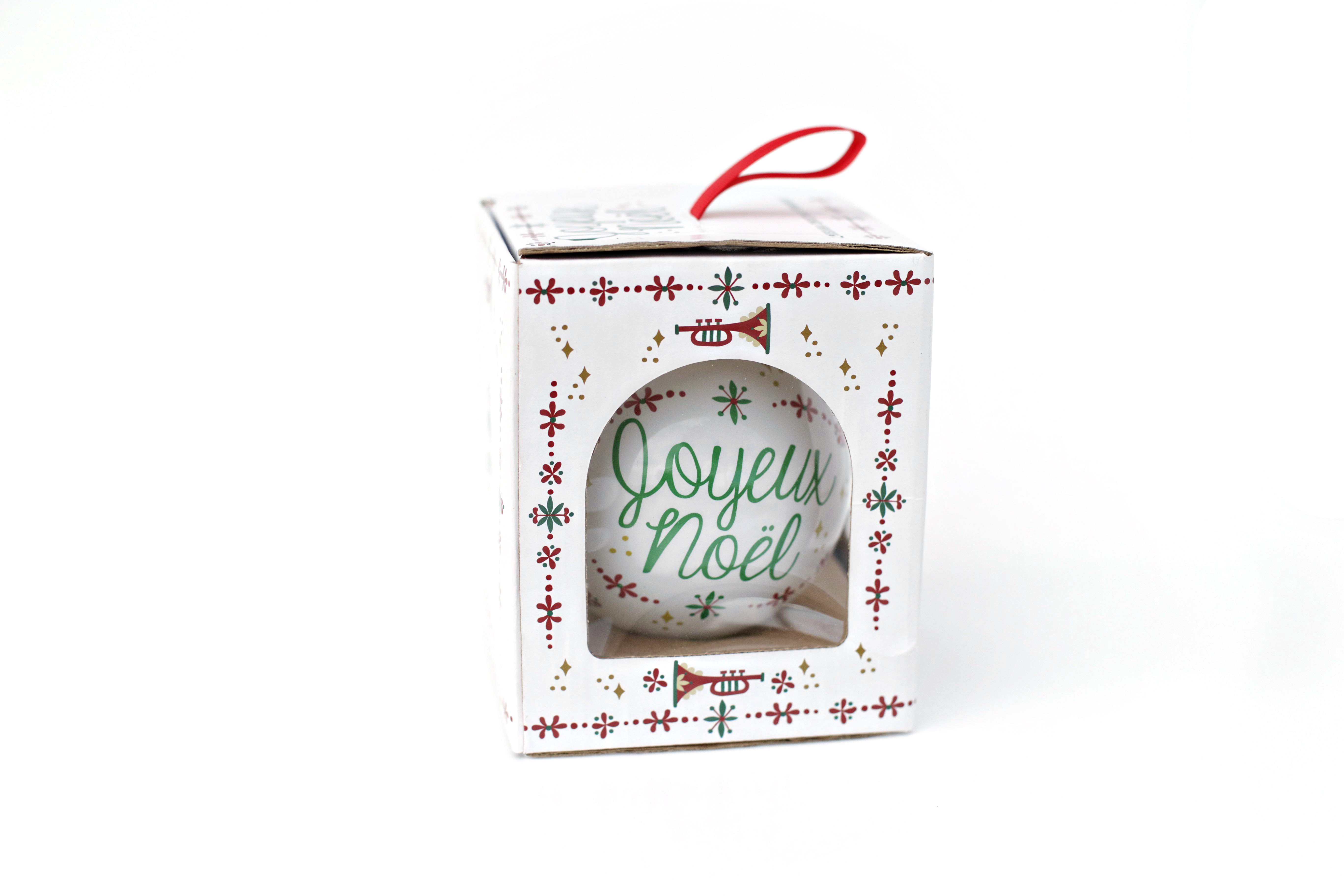 Merry xmas GRANT Mini Coeur Tin Cadeau Joyeux Noël Stocking Filler 