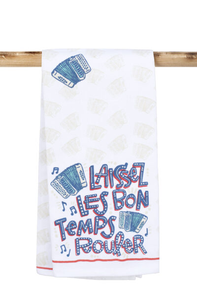 Kitchen Towel - Laissez Les Bon Accordion