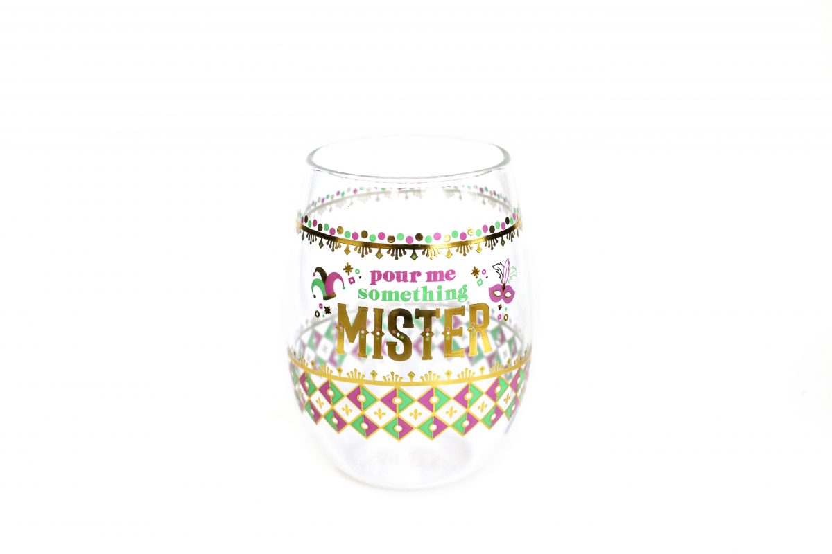 The Parish Line Mardi Gras Crown Wine Stopper