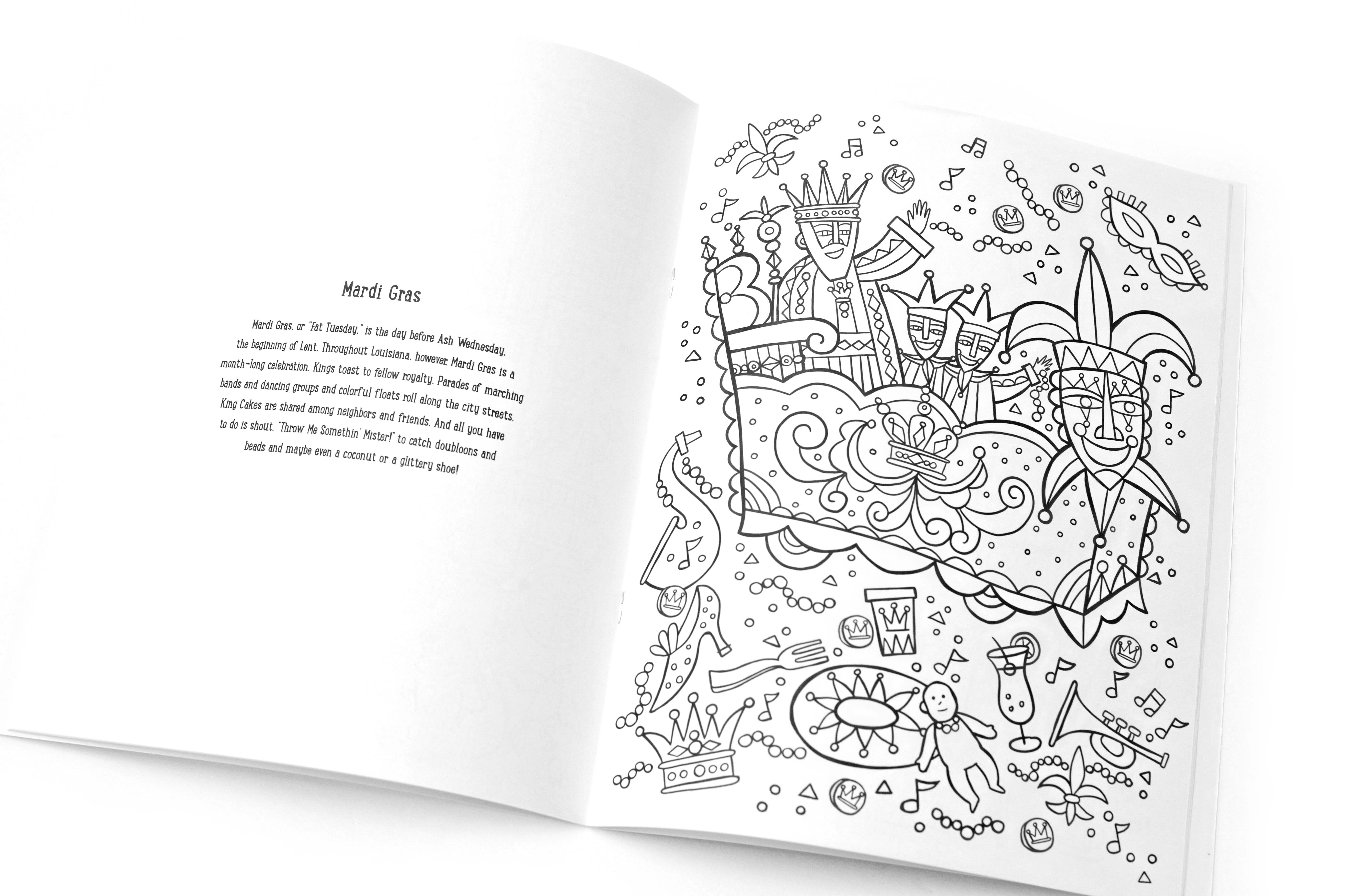 Download Coloring Book New Orleans The Parish Line