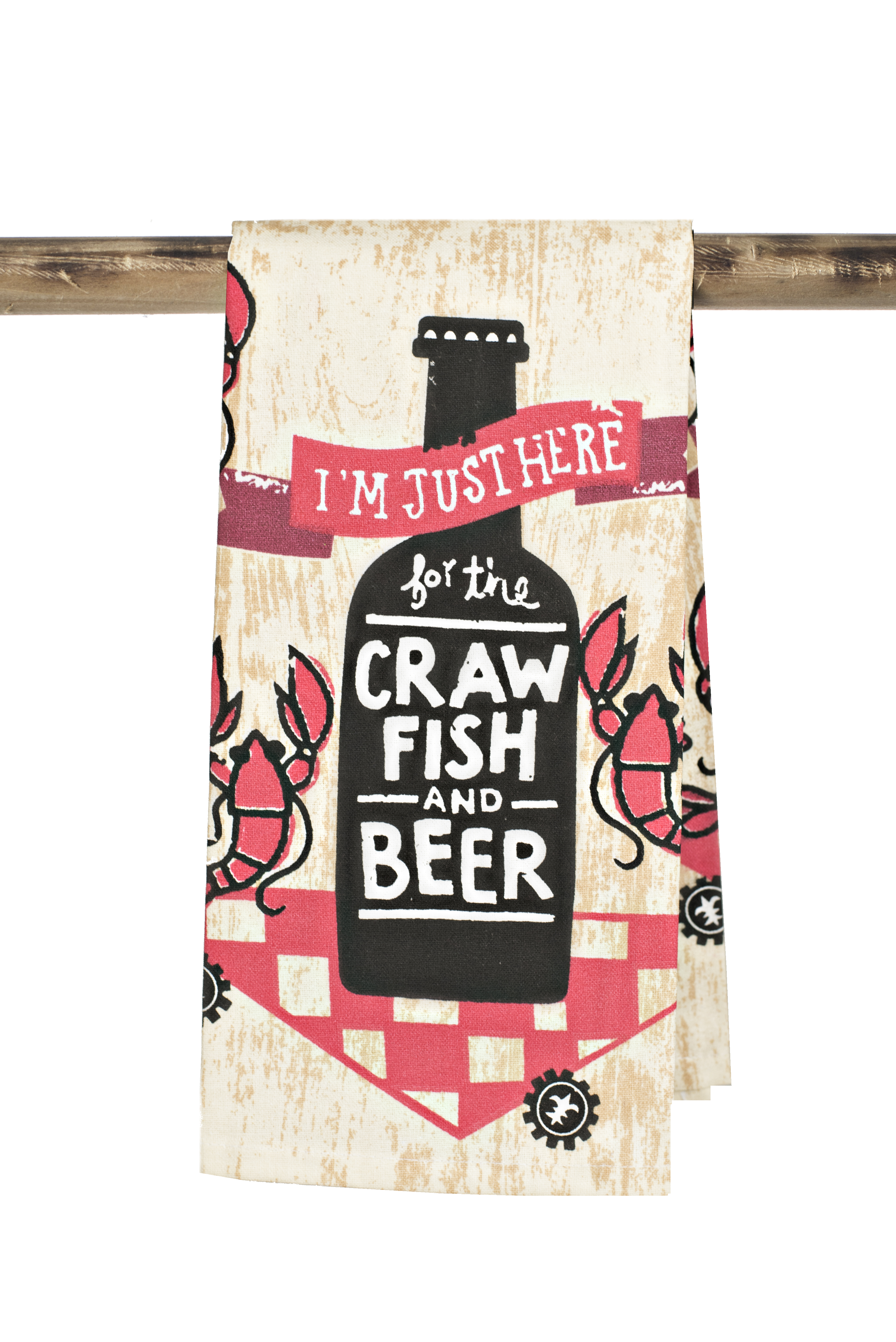 Here for the Crawfish And Beer Kitchen Towel By Parish Line 