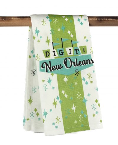 Kitchen Towel - New Orleans Mid-Century