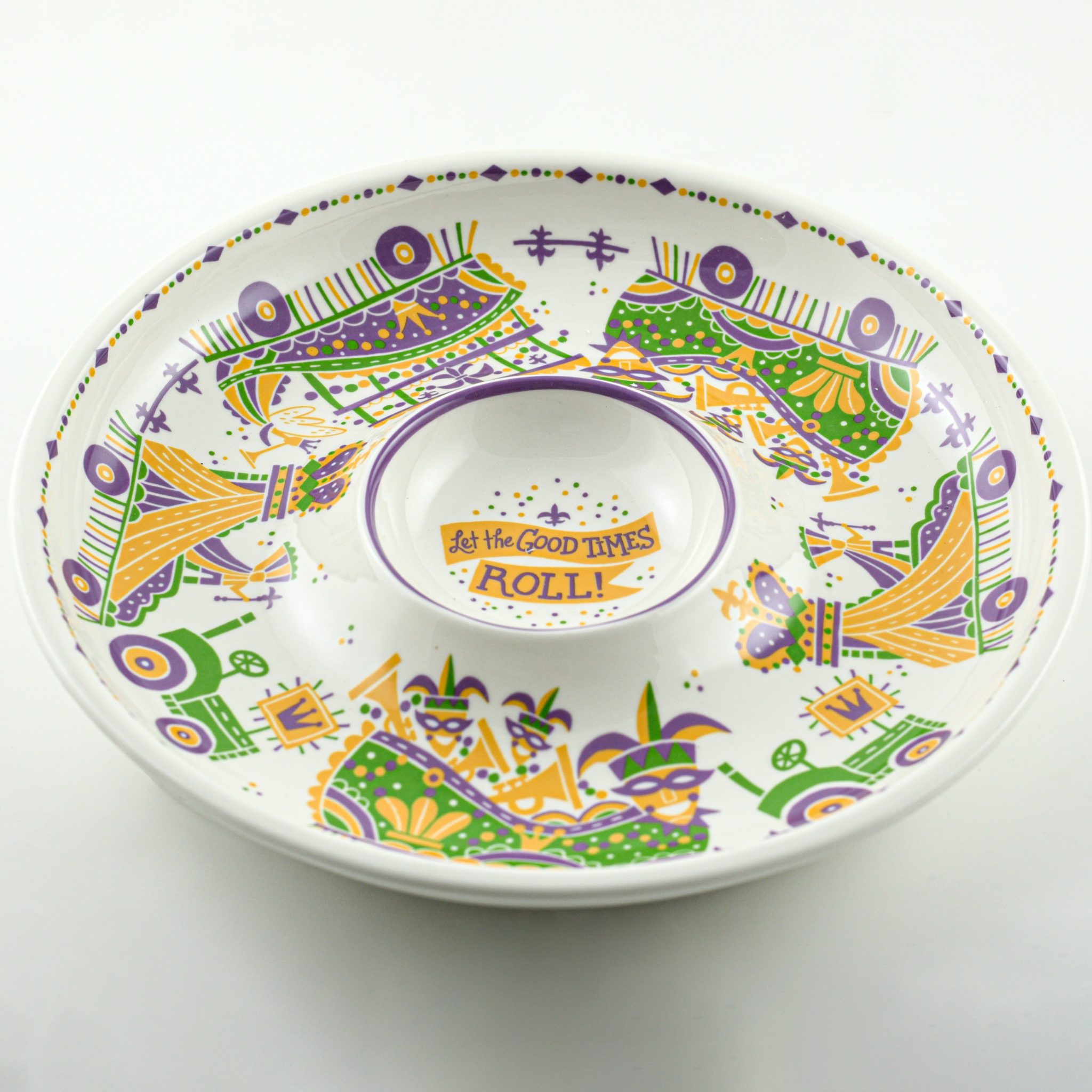 mardi gras chip dip